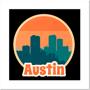 Vintage Austin Posters and Art